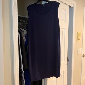 Eileen fisher eggplant colored dress size XL - EUC